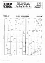 Ibsen Township, Antelope Creek, Directory Map, Richland County 2007